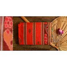 Cotton weaves ~ Ikat Saree { Sindoor - 2 }